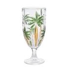 Conjunto com 06 Taças em Cristal Palm Tree Handpaint 450ml 27441 - Wolff