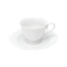 Conjunto com 06 Xícaras de Café Wolff Maldivas 80ml Porcelana Branco