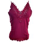 Conjunto Com 2 Blusas De Alça Coral e Vermelho Tamanho P