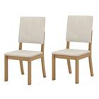 Conjunto Com 2 Cadeiras De Jantar Milla S30-502 Henn