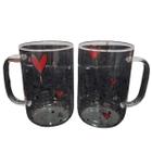 Conjunto Com 2 Canecas Coração Wolff Mesa