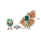 Conjunto Com 3 Bonecos Rowlet, Dartix E Decidueye 3544 Sunny - Jazwares