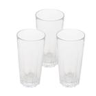  Conjunto com 3 Copos Altos de Vidro Karat 350mL 45054 - Lyor