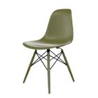 Conjunto com 4 Cadeiras para Sala de Jantar Eames Pp Dsw Inj