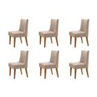 Conjunto Com 6 Cadeiras Safira Rufato