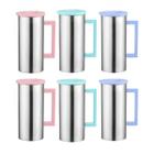Conjunto Com 6 Garrafas Para Bebidas Mantém Fresco Colorido
