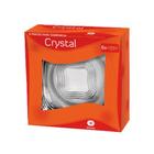 Conjunto com 6 Pratos de Sobremesa 17cm Crystal - Wheaton