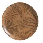 Conjunto com 6 Pratos de Sobremesa Coup Palm Tree Terracota 21cm