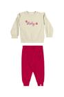 Conjunto com Blusão em Moletom Felpado e Elian