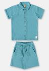 Conjunto com Camisa e Bermuda para Menino Up Baby