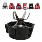 Conjunto Completo Base Lâmina e Borracha de Vedação para Liquidificadores Oster Clássicos Osterizer e Blend Compatível com Copo de Vidro