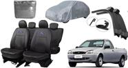 Conjunto Completo Courier 00-13: Capa de Couro, Cobrir e Limpador