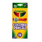 Conjunto Crayola De 12 Lapis Coloridos Não Toxico