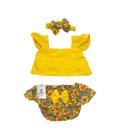 Conjunto Crooped Baby Girassol Tam.G