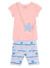 Conjunto Curto Brandili 36248 Infantil Estrela do Mar Algodão T. 01/03