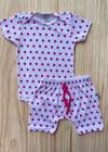 Conjunto Curto para Bebê Minnie