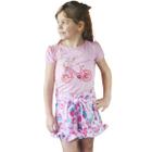 Conjunto Curto Verão Feminino Infantil Donut