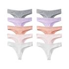 Conjunto de 10 Calcinhas Lisas de Algodão - Conforto e Maciez para o Dia a Dia