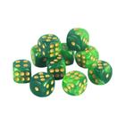 Conjunto de 10 Dados D6 de 12mm - Cores Mistas - Alta Qualidade para Jogos