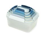 Conjunto de 10 Recipientes para Alimentos Joseph Joseph Nest Lock