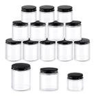 Conjunto de 12 Potes de Vidro Glarks (60ml, 120ml, 240ml) com Tampas