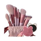 Conjunto de 13 Pincéis de Maquiagem Macios e Fofos - Para Base, Blush, Pó e Sombra