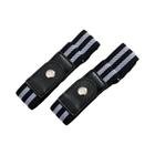 Conjunto de 2 Cintos Elásticos Invisíveis Ajustáveis - Unissex - Sem Fivela
