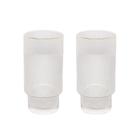 Conjunto de 2 Copos Alto de Cristal com Fio de Ouro Lines 400ml - Wolff