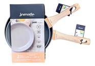 Conjunto De 2 Frigideiras Ceramica Orange 20 E 24cm - Jomafe