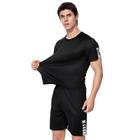 Conjunto de 2 Shorts e Camiseta Masculina Casual - Ideal para Fitness e Corrida