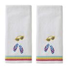 Conjunto de 2 Toalhas de Mão SKL Home Beach Gear 100% Algodão - 40x63cm
