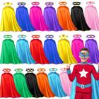 Conjunto de 20 Capas de Super-Heróis iRolewin para Crianças com Máscaras
