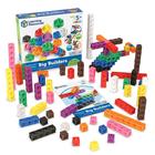 Conjunto de 200 MathLink Cubes Big Builders com guia de atividades