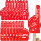 Conjunto de 24 dedos Foam Finger Sinmoe Sports Fan Mini Foam Finger