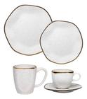 Conjunto De 30 Peças Maresia Porcelana - Oxford Porcelanas S/A