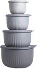 Conjunto de 4 Taças de Mistura COOK WITH COLOR com Tampas