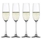 Conjunto de 4 Taças para Champagne em Vidro Cristalino Salute Spiegelau