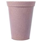 Conjunto de 5 Vasos Decorativo para Plantas Cônico com Borda Atenas 45 Cinza - Afort