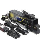 Conjunto de 7 peças de caminhão transportador de carros Toy Transporter para crianças