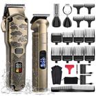 Conjunto de aparadores de cabelo Hatteker Professional T-Blade