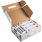 Conjunto de aquarela Prang Oval Pan Master Pack 8 cores com 24 conjuntos