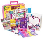 Conjunto de atividades artísticas Crayola Mess Free Craft Kit para crianças com estojo