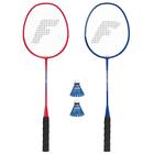 Conjunto de badminton Franklin Sports para 2 jogadores com 2 raquetes e 2 passarinhos