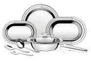 Conjunto de Baixela 8 pçs Aço Inox - Ciclo 64510/890 Tramontina