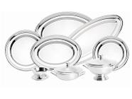 Conjunto de Baixelas de Inox Wolff Liso 8 Peças