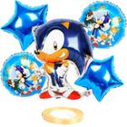 Balao Metalizado Sonic Festa Infantil Menino Kit Com 2 Sonic - ibalon -  Balão Metalizado - Magazine Luiza