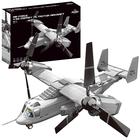 Conjunto de blocos de construção Apostrophe Games V-22 Osprey Tiltrotor