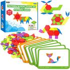 Conjunto de blocos de padrões SpriteGru Happy Tangram Game 300 unidades