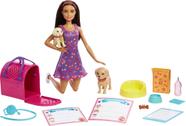 Conjunto de Bonecas Barbie Pup com Acessórios e 2 Pets - Para Adoção