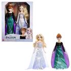 Kit Bonecas Frozen Elsa E Anna Gigante 80 Cm Vinil Disney